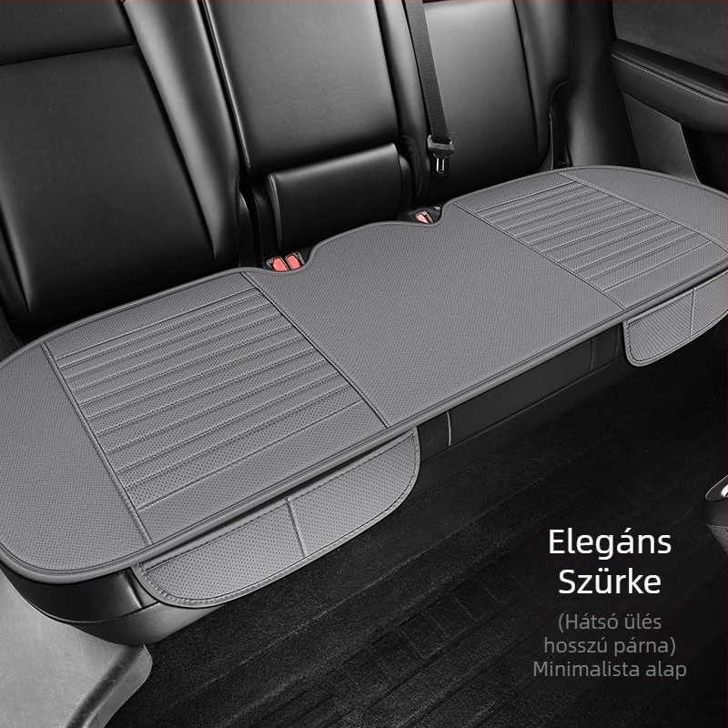 2025 Új, teljes bőr autósüléspárna, háromrészes szett minden évszakra