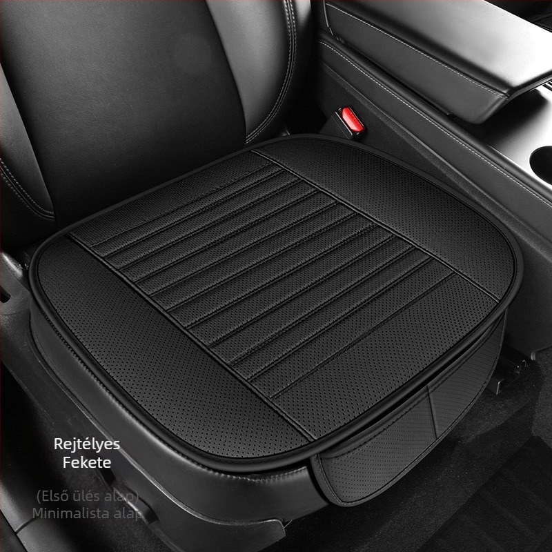 2025 Új, teljes bőr autósüléspárna, háromrészes szett minden évszakra