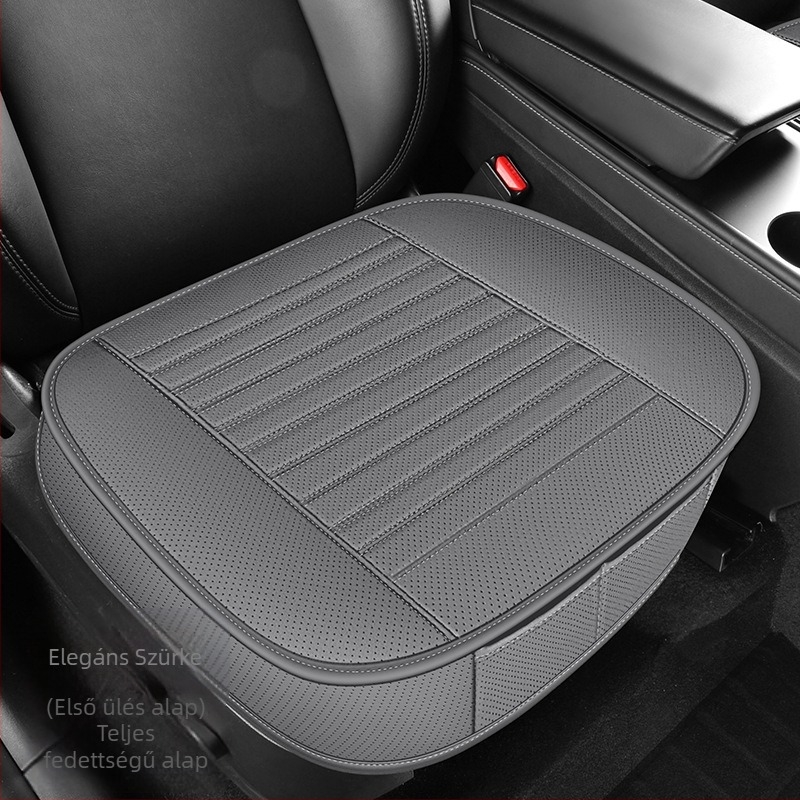 2025 Új, teljes bőr autósüléspárna, háromrészes szett minden évszakra
