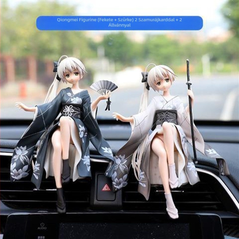 Autódíszek, Anime figurák, Kreatív szexi autó középkonzol díszek, Autóbelső kiegészítők, Aromaterápia, Internetes hírességek férfiaknak