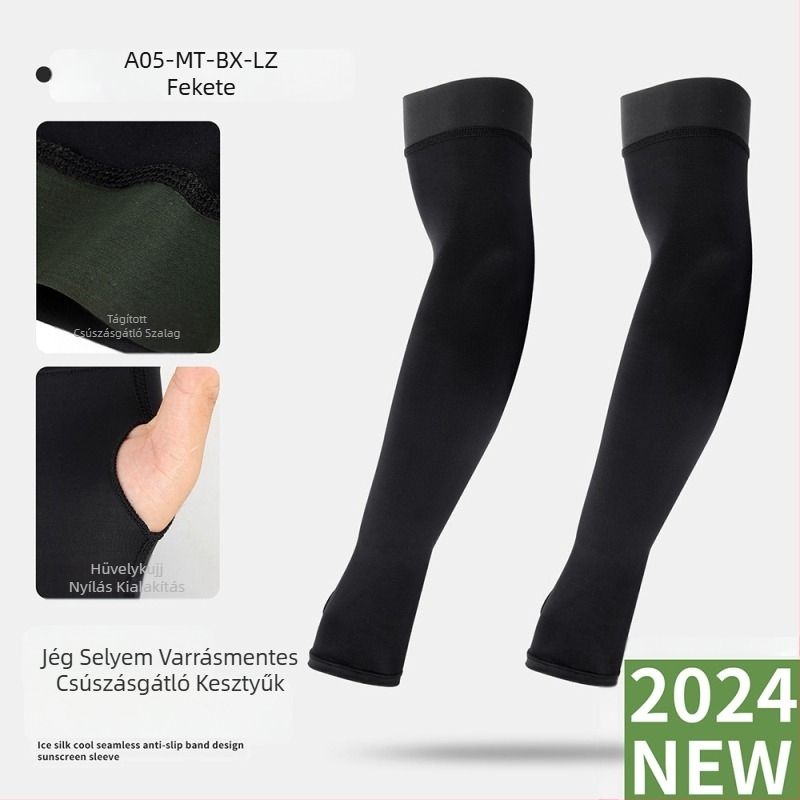 Ruidong kültéri kerékpáros jégvédő nyári jégérzék egyszínű lélegző karvédő Ice Silk csúszásmentes jégvédő nagykereskedelem