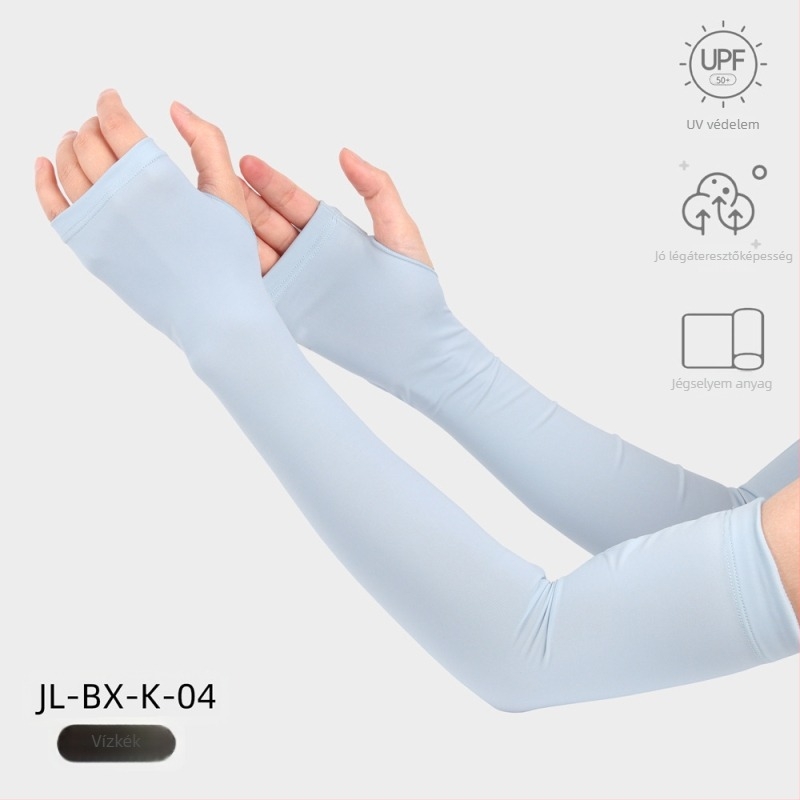 Ruidong kültéri kerékpáros jégvédő nyári jégérzék egyszínű lélegző karvédő Ice Silk csúszásmentes jégvédő nagykereskedelem