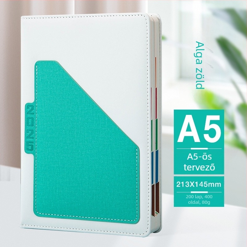 2025-ös beosztás, ez a zsebes napi egyoldalas terv, ez az üzleti jegyzettömb, jegyzetfüzet, egyedi nyomtatható logó