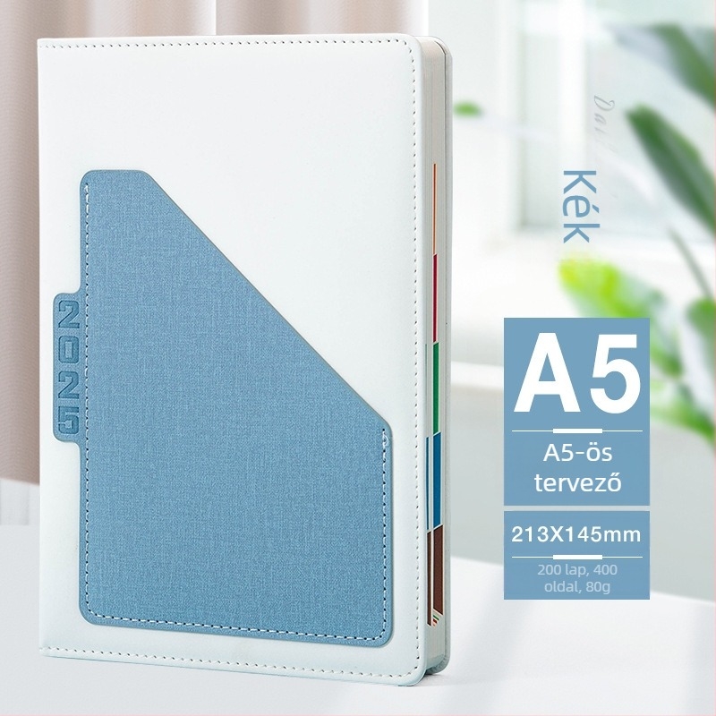 2025-ös beosztás, ez a zsebes napi egyoldalas terv, ez az üzleti jegyzettömb, jegyzetfüzet, egyedi nyomtatható logó