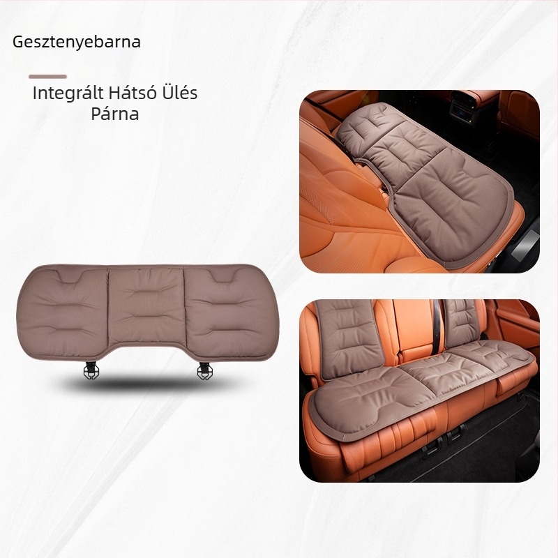 Autós üléspárna, négy évszakos, általános belső, csúcskategóriás, Mercedes-Benz BMW-hez alkalmas, egyrészes üléshuzat hátul
