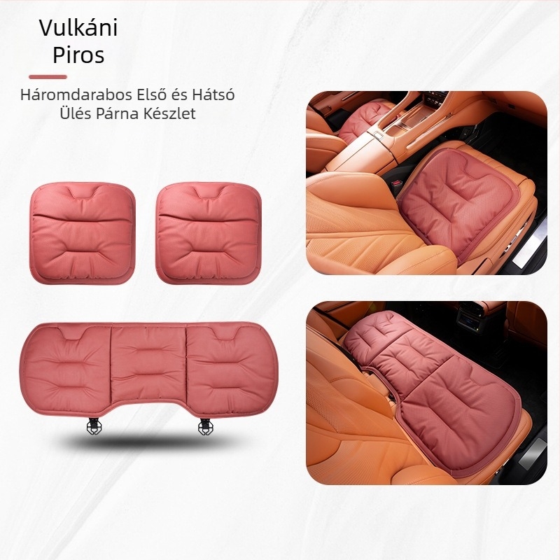Autós üléspárna, négy évszakos, általános belső, csúcskategóriás, Mercedes-Benz BMW-hez alkalmas, egyrészes üléshuzat hátul