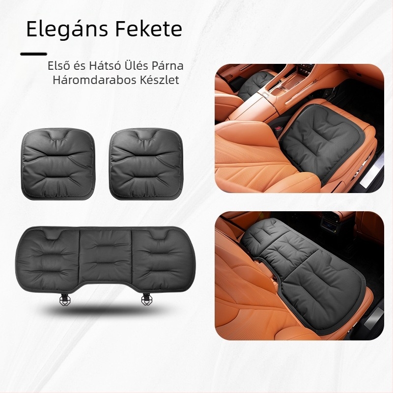 Autós üléspárna, négy évszakos, általános belső, csúcskategóriás, Mercedes-Benz BMW-hez alkalmas, egyrészes üléshuzat hátul