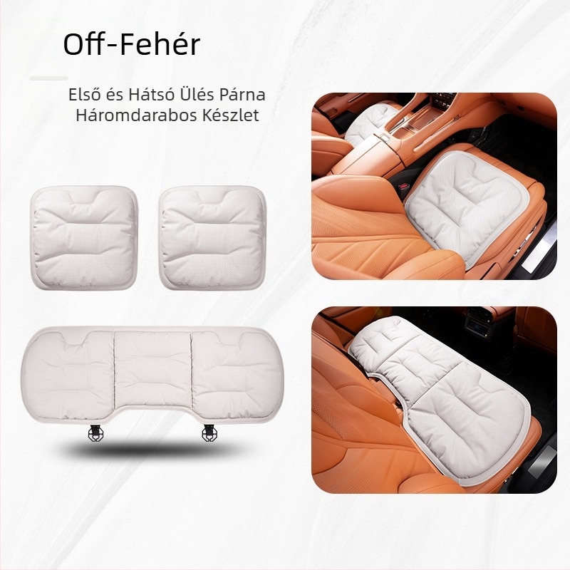 Autós üléspárna, négy évszakos, általános belső, csúcskategóriás, Mercedes-Benz BMW-hez alkalmas, egyrészes üléshuzat hátul