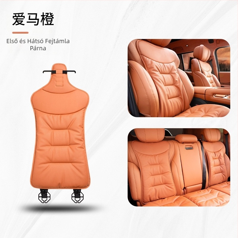 Autós üléspárna, négy évszakos, általános belső, csúcskategóriás, Mercedes-Benz BMW-hez alkalmas, egyrészes üléshuzat hátul