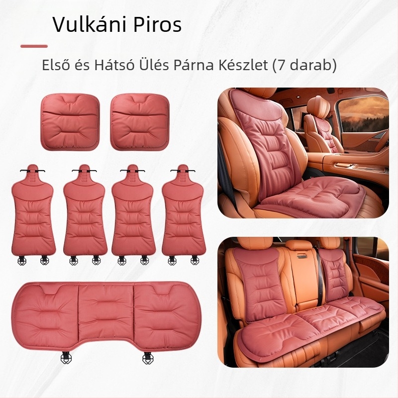 Autós üléspárna, négy évszakos, általános belső, csúcskategóriás, Mercedes-Benz BMW-hez alkalmas, egyrészes üléshuzat hátul
