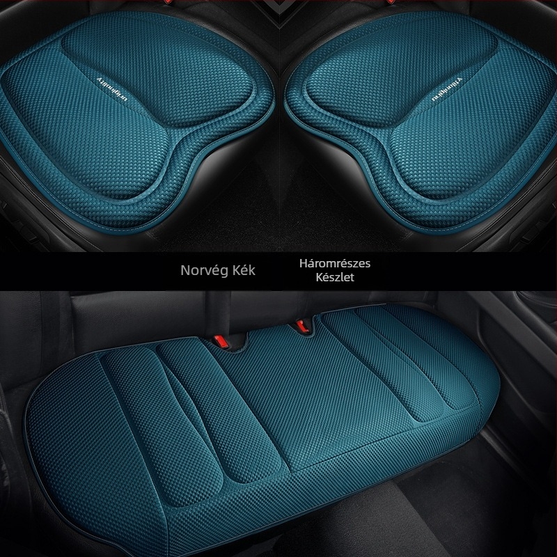 Nyári űrrétegű autópárna, szellőző és légáteresztő, hűvös, háromrészes szett, kreatív autódekoráció, autós kellékek