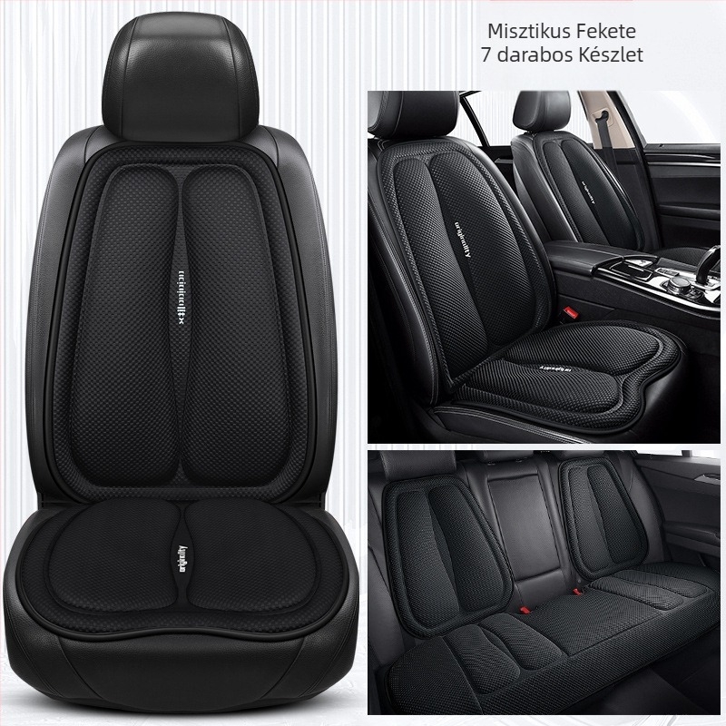 Nyári űrrétegű autópárna, szellőző és légáteresztő, hűvös, háromrészes szett, kreatív autódekoráció, autós kellékek