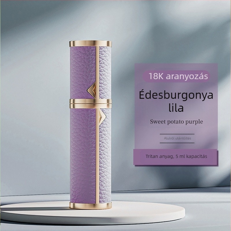 Kiváló minőségű hordozható mini parfümös üveg, újratölthető parfümös üveg, kis üres üveg aljjal töltve, önpumpáló szórófejes üveg raktáron