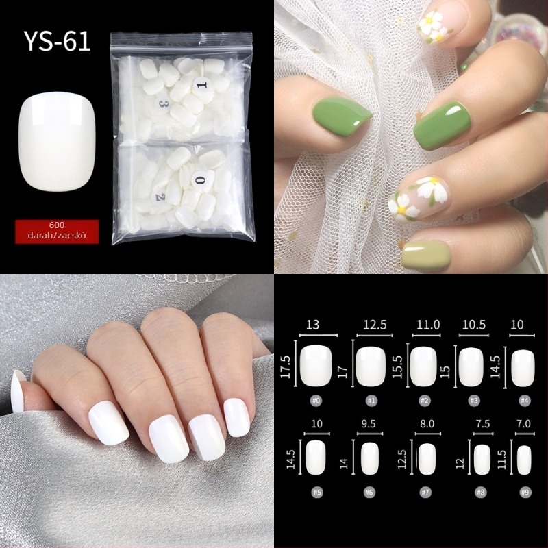 Új francia műkörömdísz, határokon átnyúló félmatricák, teljes matricák, műköröm, körömfolt, hosszabbított műkörömdísz