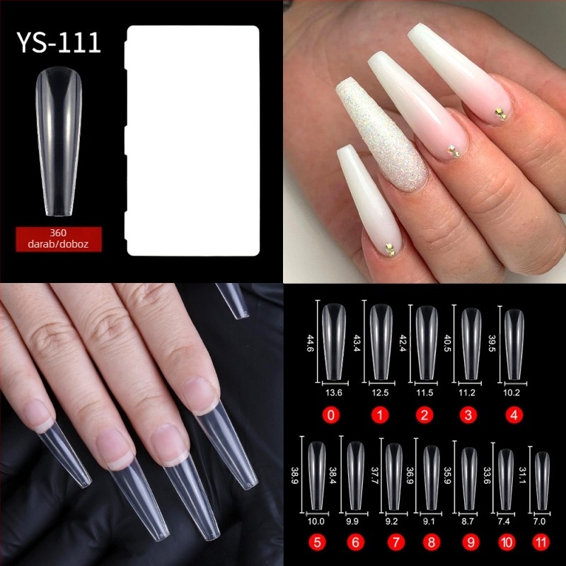 Új francia műkörömdísz, határokon átnyúló félmatricák, teljes matricák, műköröm, körömfolt, hosszabbított műkörömdísz