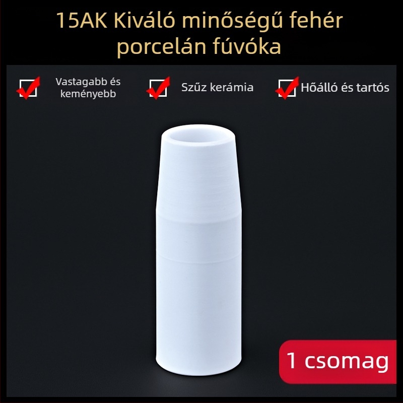 1K védőfúvóka, európai gázzal védett hegesztőpisztoly tartozékok, légmentes védőhüvelyes fúvóka, 200A, kerámia, két védőgázas hegesztőgép, porcelán fúvóka