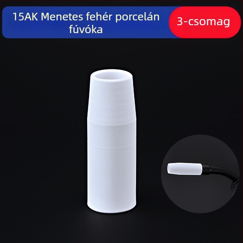 1K védőfúvóka, európai gázzal védett hegesztőpisztoly tartozékok, légmentes védőhüvelyes fúvóka, 200A, kerámia, két védőgázas hegesztőgép, porcelán fúvóka