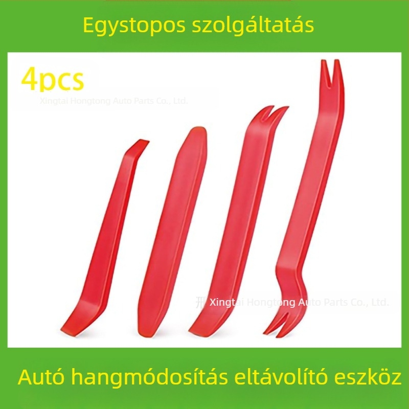 Autóipari műanyag alkatrészek eltávolító szerszámkészlet alkalmas audio lökhárító, műszerfal, belső csatok stb. eltávolítására. A gyártó specializálódott...