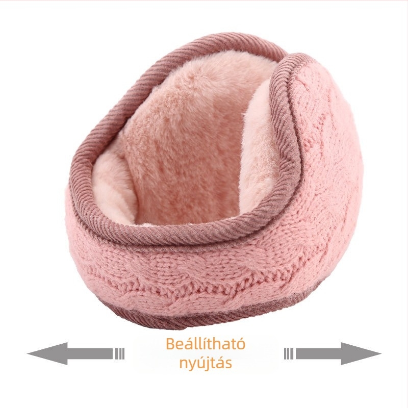 Téli fülvédők, meleg, kötött, nyolc karakteres, összecsukható, hátsó fültok, fülvédő, őszi és téli meleg fülvédők