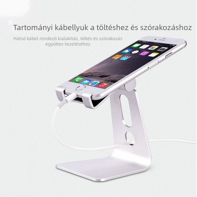 HYDUODUO S1 Fém mobiltelefon-tartó, univerzális, testreszabható