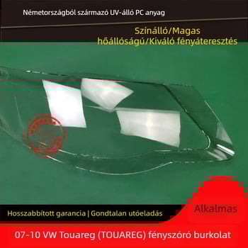 Volkswagen Touareg fényszórófedél (2007-2010), AoWei Qi márkától, 1 db