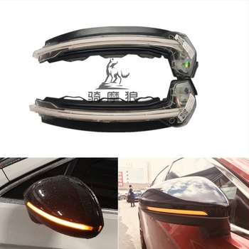 Visszapillantó tükör jelzőfénnyel Audi A3-hoz – retrofit telepítés, modell QMW-CARLG01, 12V, 0.5W, 2835SMD, ABS + Acrylic