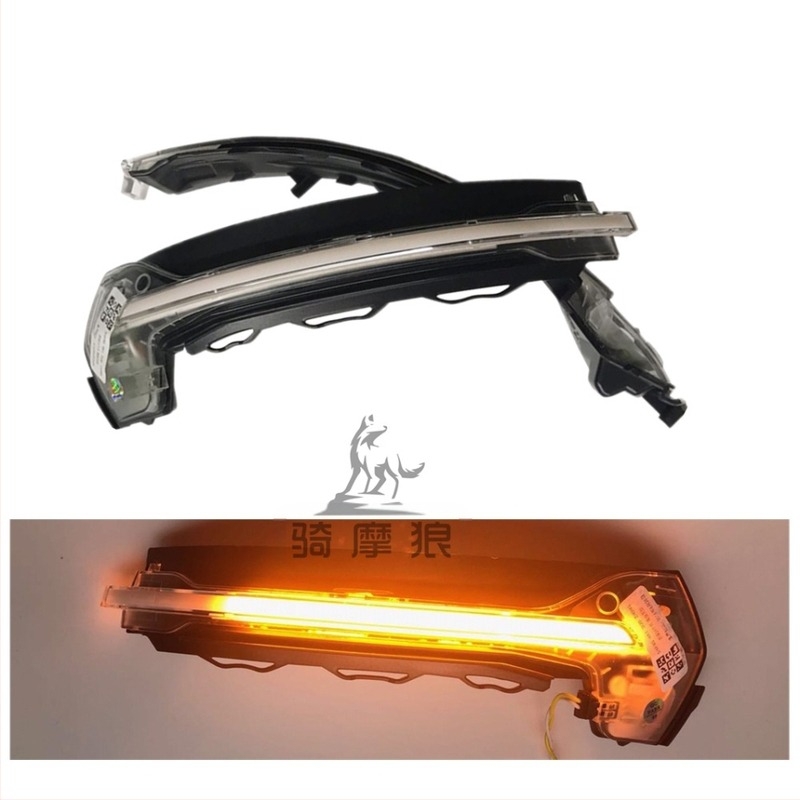 Visszapillantó tükör jelzőfénnyel Audi A3-hoz – retrofit telepítés, modell QMW-CARLG01, 12V, 0.5W, 2835SMD, ABS + Acrylic