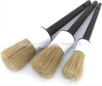 Autómosó kefével kevert sörtékkel — 3–5 darabos készlet belső és külső tisztításhoz