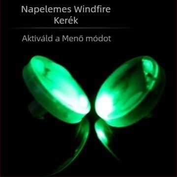 Napelemes RGB LED gumi szelep világítás autókhoz és motorkerékpárokhoz, univerzális illeszkedés