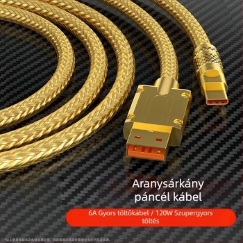 3-in-1 adatkábel Lightninghez, Micro USB-hez és Type-C-hez – PVC gyorstöltésű kábel, egyfejű