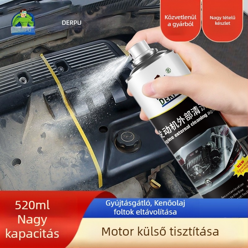 Servant Motorháztető külső bevonat tisztítója — tinplate alapú formula, eltávolítja a nehéz olajfoltokat, Modell: Depu Engine Exterior Cleaner