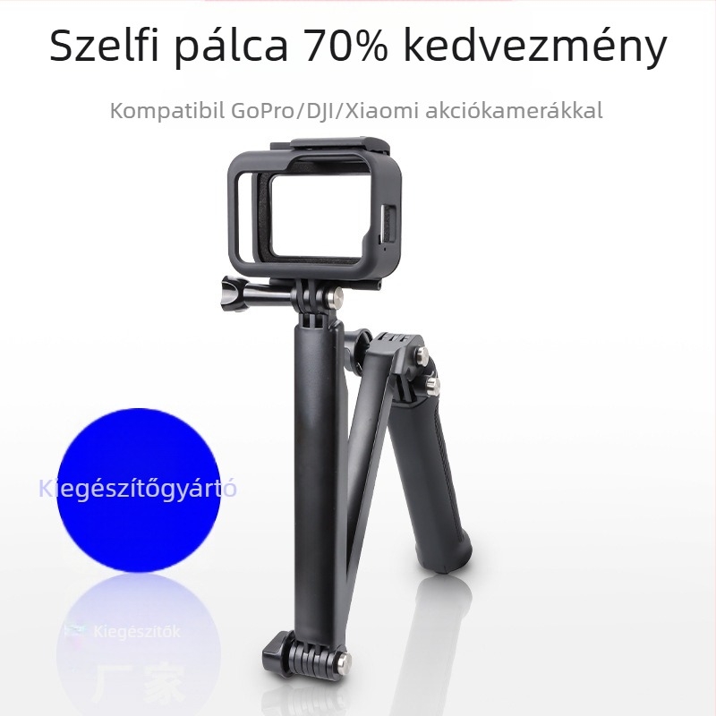 GoPro kiegészítő 3-részes műanyag selfie bot, modell ZPG-02