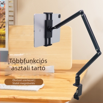 iPad-kompatibil tablettatartó, összecsukható asztali állvány, 0,75 kg, OEM-kompatibilis