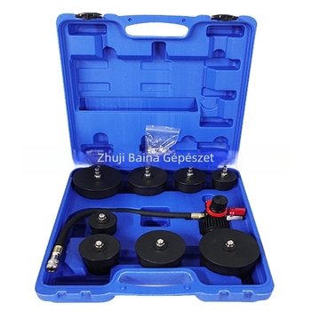 9 darabos készlet turbófeltöltős rendszer vizsgálatához, szivárgásvizsgáló eszköz és görgős rendszer detektor