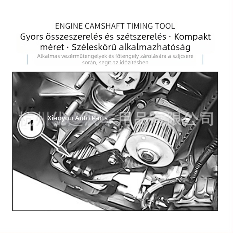 Ötvözetes acélból készült motor időzítő szíj, vezérműtengely és főtengely záró eszköz gépjavításhoz