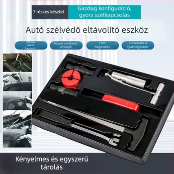 Autóüveg eltávolító eszköz huzalos húzóval és fogóval — Musen Hall, autójavítási eszköz, súly 1,1 kg