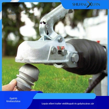 Shuangxuan TLK-06A Gömbzár trailerhez, vasból készült test, ezüst spray felülettel