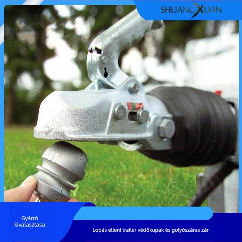 Shuangxuan TLK-06A Gömbzár trailerhez, vasból készült test, ezüst spray felülettel