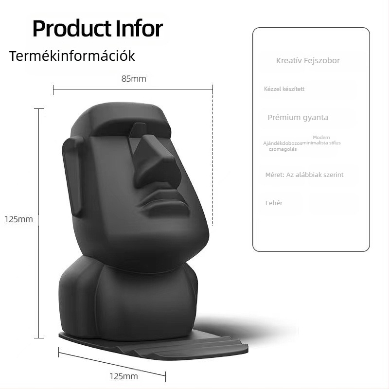 Műanyagból készült, univerzális dizájnnal rendelkező asztali állvány telefonhoz, pénzgyűjtővel és szemüveg tartóval, testreszabhatóság és magánmárkák támogatása