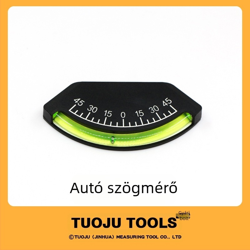 Mechanikus vízszintes dőlésszögmérő járművekhez és hajókhoz – állítható szög, felbontás 50