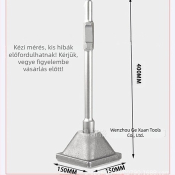 Elektromos bontókalapács síkfejű vésővel, 40Cr acél, modell 2412, Select márka, kompakt szerszám