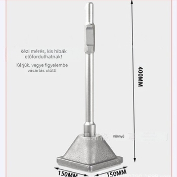 Elektromos bontókalapács síkfejű vésővel, 40Cr acél, modell 2412, Select márka, kompakt szerszám