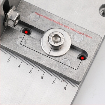 Bőr szalagvágó, repülőgép-alkatrész alumíniumötvözetből készült, asztali modell otthoni használatra, bőrszalag vágó sorozat