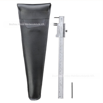 Rozsdamentes acél jelölő tolókalap Vernier-skálával, metrikus és hüvelykes mérésekkel, modellek 200/300/400/500