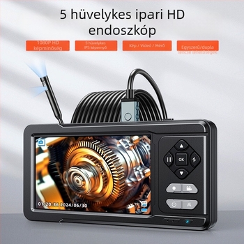 ES03 Autó Endoszkópos Kamera, 8 mm szonda, 70° széles látószög, 50 cm működési hossz, 1080P, IP67 vízálló