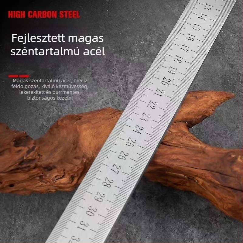 Autóhoz szerelhető, többfunkciós fém mérőrúddal – kézzel készített, rozsdamentes acél, edzett kovácsolt acél, önvédelmi eszköz