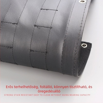 Hátsó ajtó tároló táska – vászon anyagú, fogantyúval, felakasztható