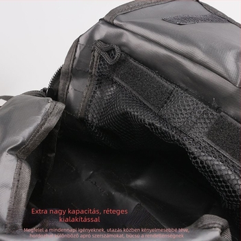 Hátsó ajtó tároló táska – vászon anyagú, fogantyúval, felakasztható