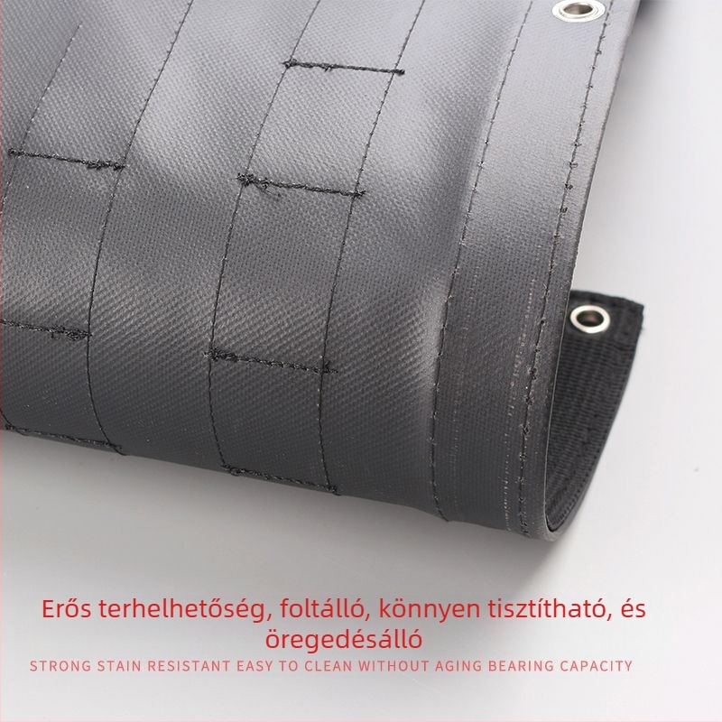 Hátsó ajtó tároló táska – vászon anyagú, fogantyúval, felakasztható