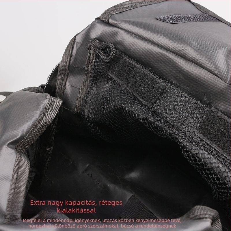 Hátsó ajtó tároló táska – vászon anyagú, fogantyúval, felakasztható